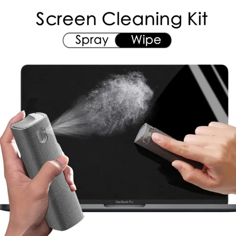 2in1 Screen Cleaner Spray Bottle Set - Prestige Home Co