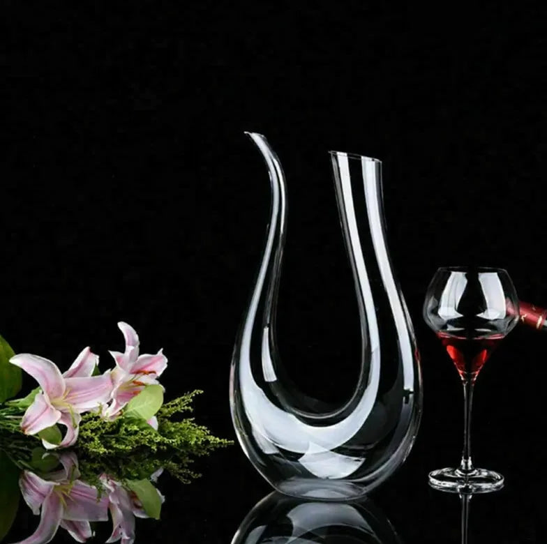 Crystal Wine Decanter Bottle - Prestige Home Co